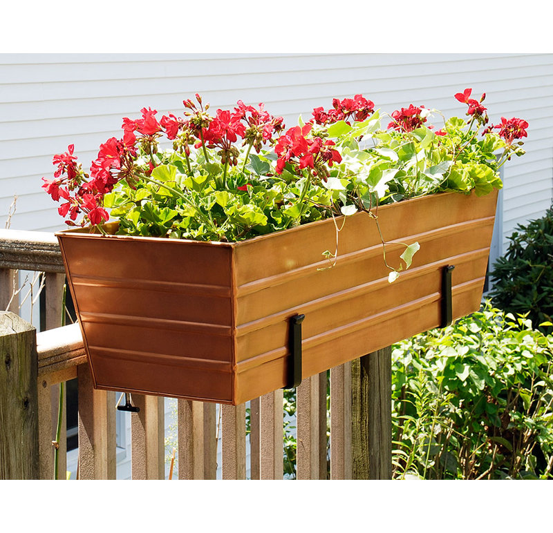 Copper Window Box Planter & Reviews Birch Lane